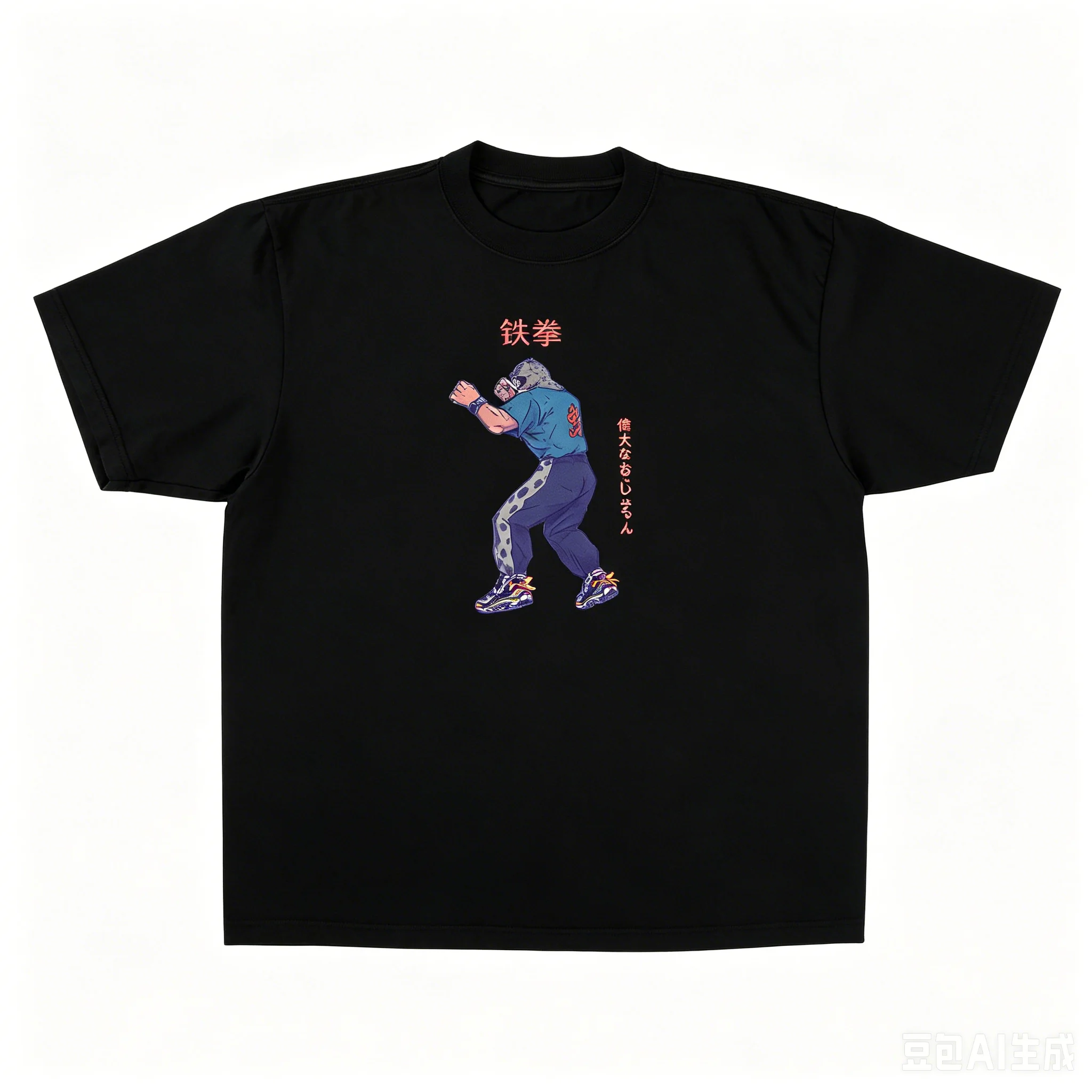 Tekken Inspired Streetwear Anime Graphic T-shirt Men Women Casual Cotton Short Sleeve Japanese Vibe Streetwear Tee