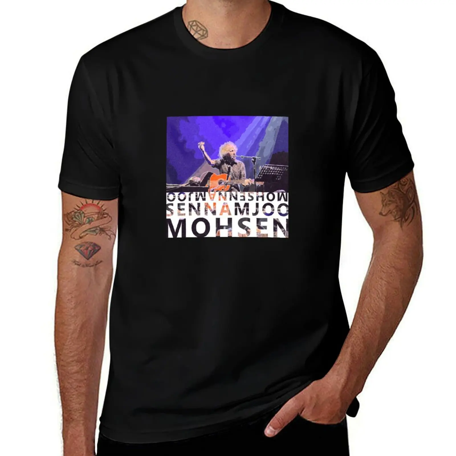 

Mohsen Namjoo Persian Singer -     T-Shirt t shirts cotton 100% mens graphic t shirts T-Shirt