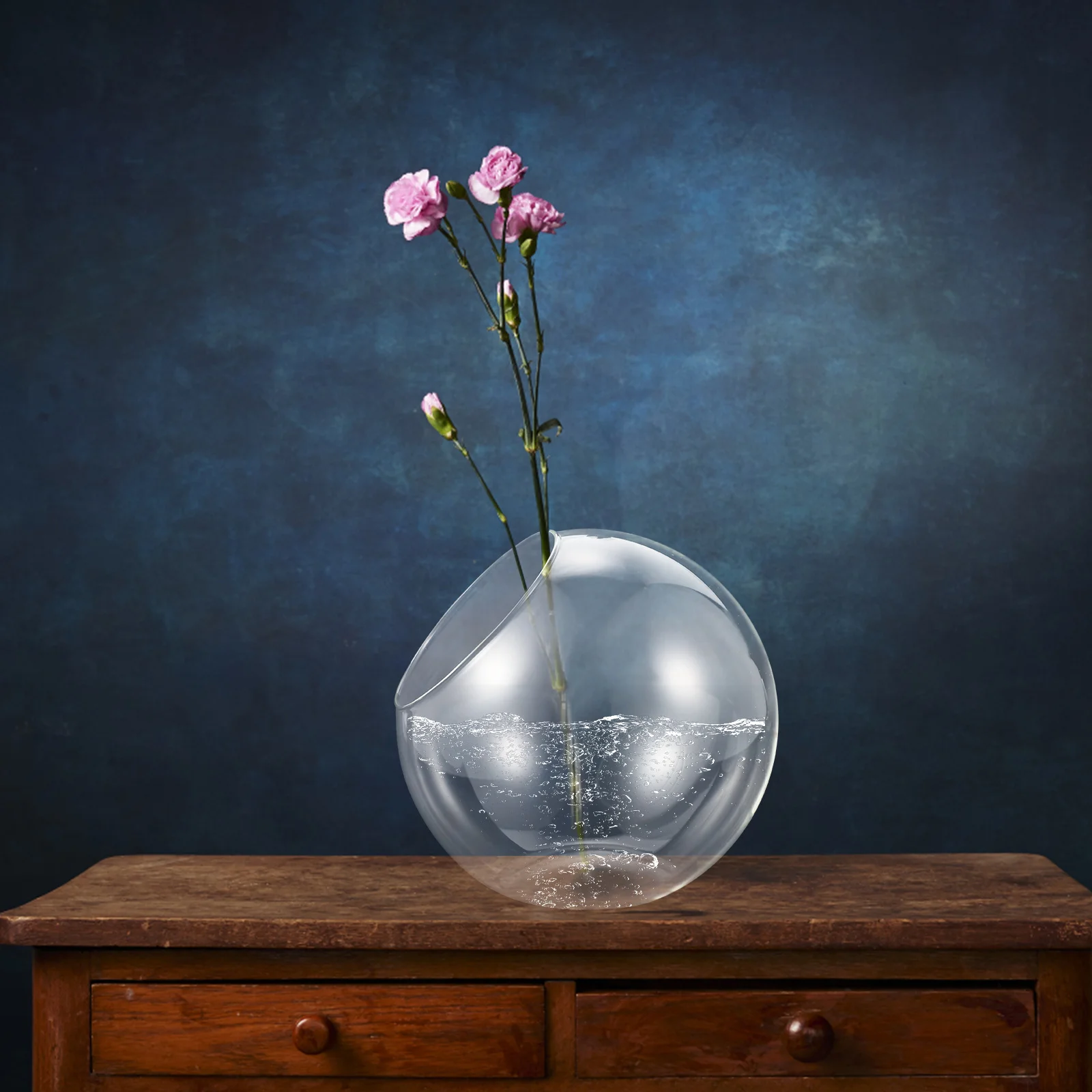 

Glass Terrarium Small Elegant Design Moss Crafts Terrarium Globe Desktop Micro Landscape Planter Moss