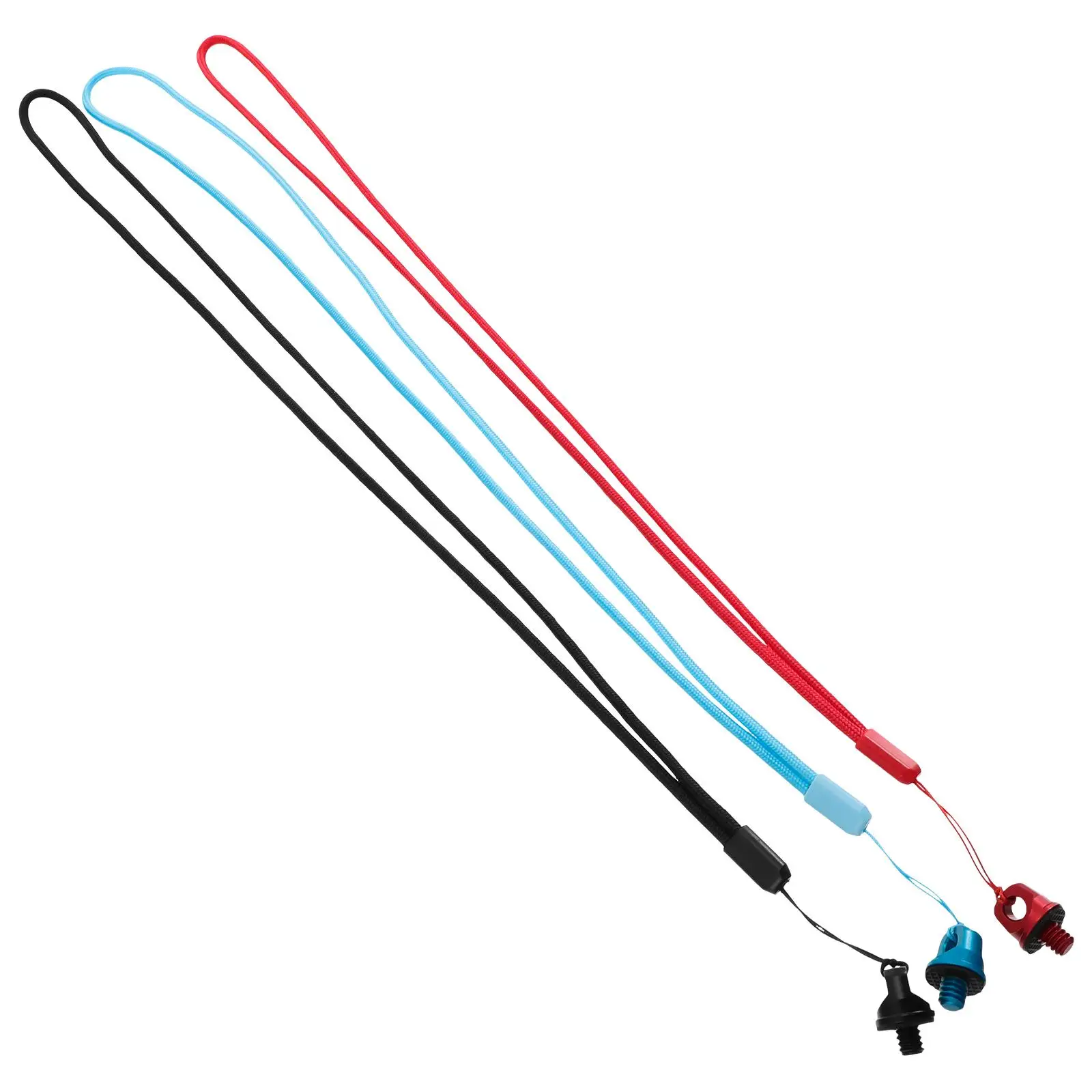 

3Pcs Selfie Stick Lanyard Nylon Camera Hanging Strap Wrist Belt for Sports Travel Practical Use Removable Design Easy Install