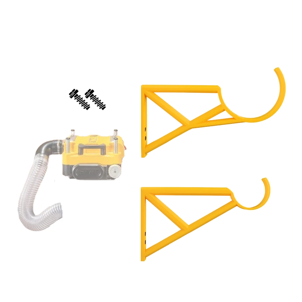 13インチ木工かんな盤用集塵ホースサポートブラケット-dewalt-dw735対応