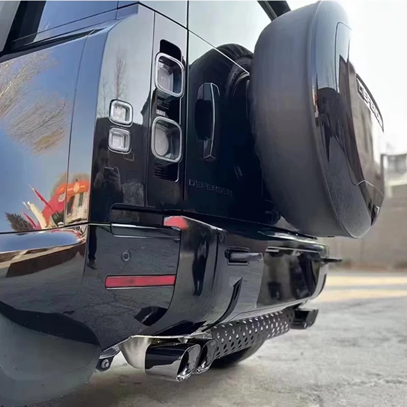 Glossy Black Front Bumper for Defender Bodykit Exterior Car Accessories Body Parts 5
