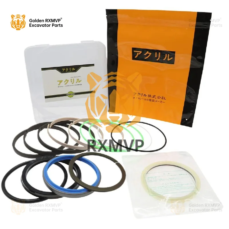 For Sk200-8 Excavator Hydraulic Cylinder Boom Seals Kit Yn01v00151r300 Repair