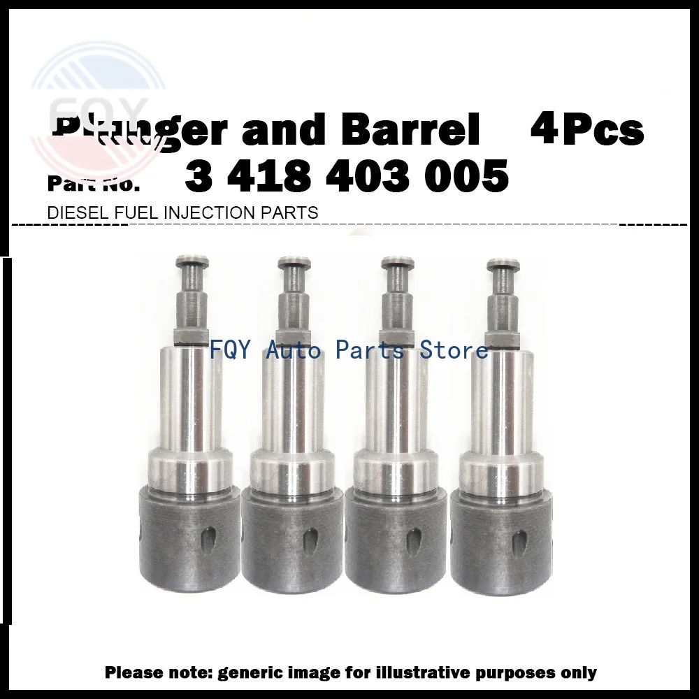 

4X Высококачественный плунжер и гильза насоса для AGRALE HATZ 3418403005 3403-005