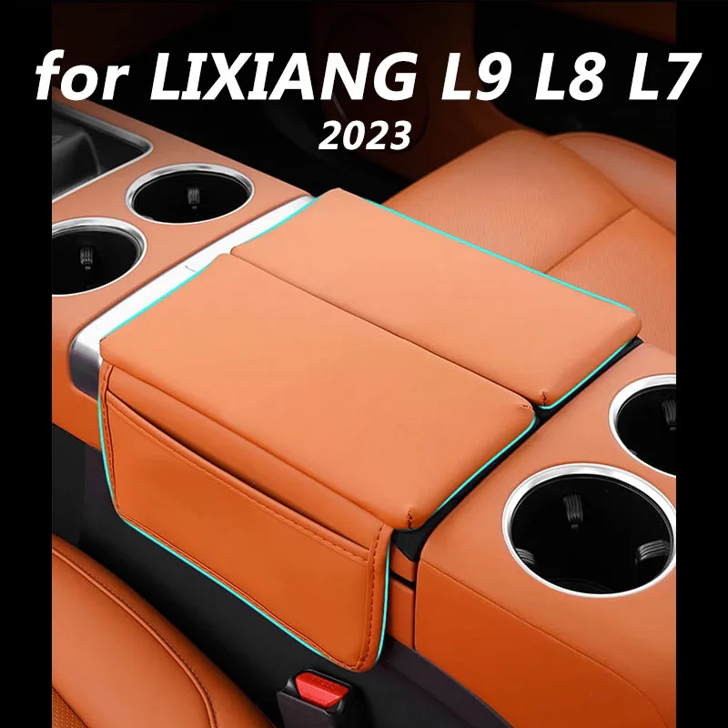 

for LIXIANG L9 L8 L7 2023 Car interior decoration accessories, armrest, case cover, raised cushion, storage bag