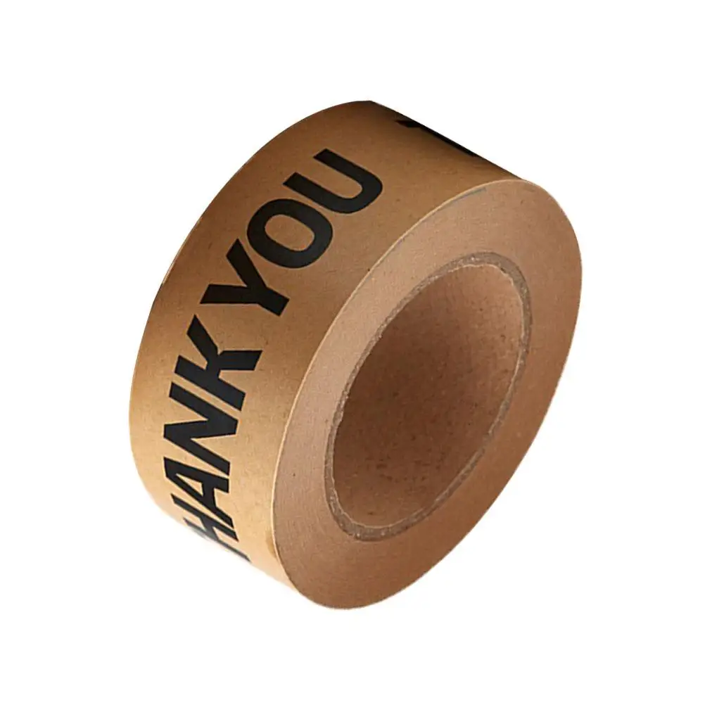 Paper Tape Sealing Paper Packaging Tape Writable Self adhesive Carton Packaging Multipurpose Sticker