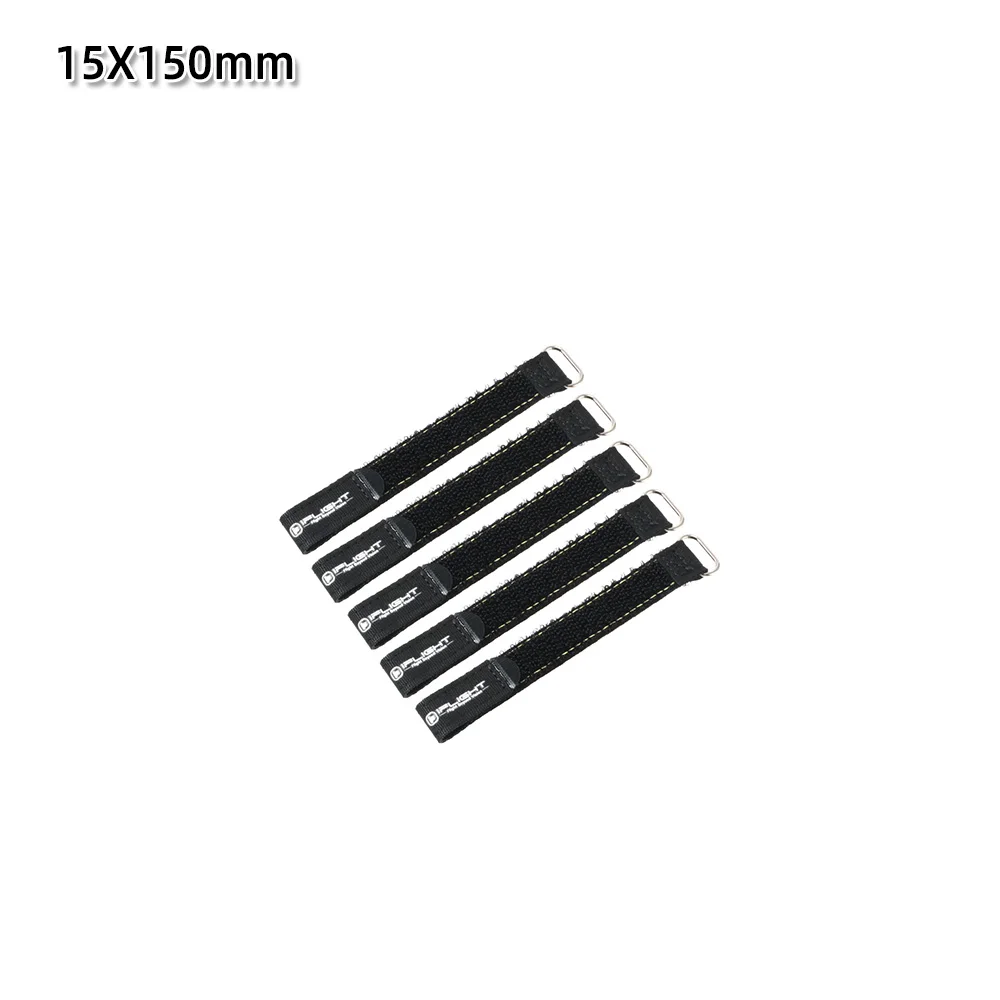5 Stück 10X100mm / 10X130mm IFlight Magic Sticker Tape Nylon Lipo Akku-Gurtband Wiederverwendbarer Kabelbinder für FPV RC Akku