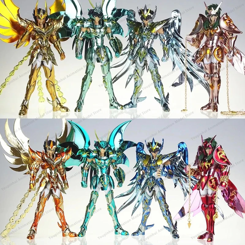 Great Toys/GT Saint Seiya Myth Cloth EX Pegasus Andromeda Shun Dragon Shiryu Phoenix Ikki God V4 Knights of Zodiac Action Figure