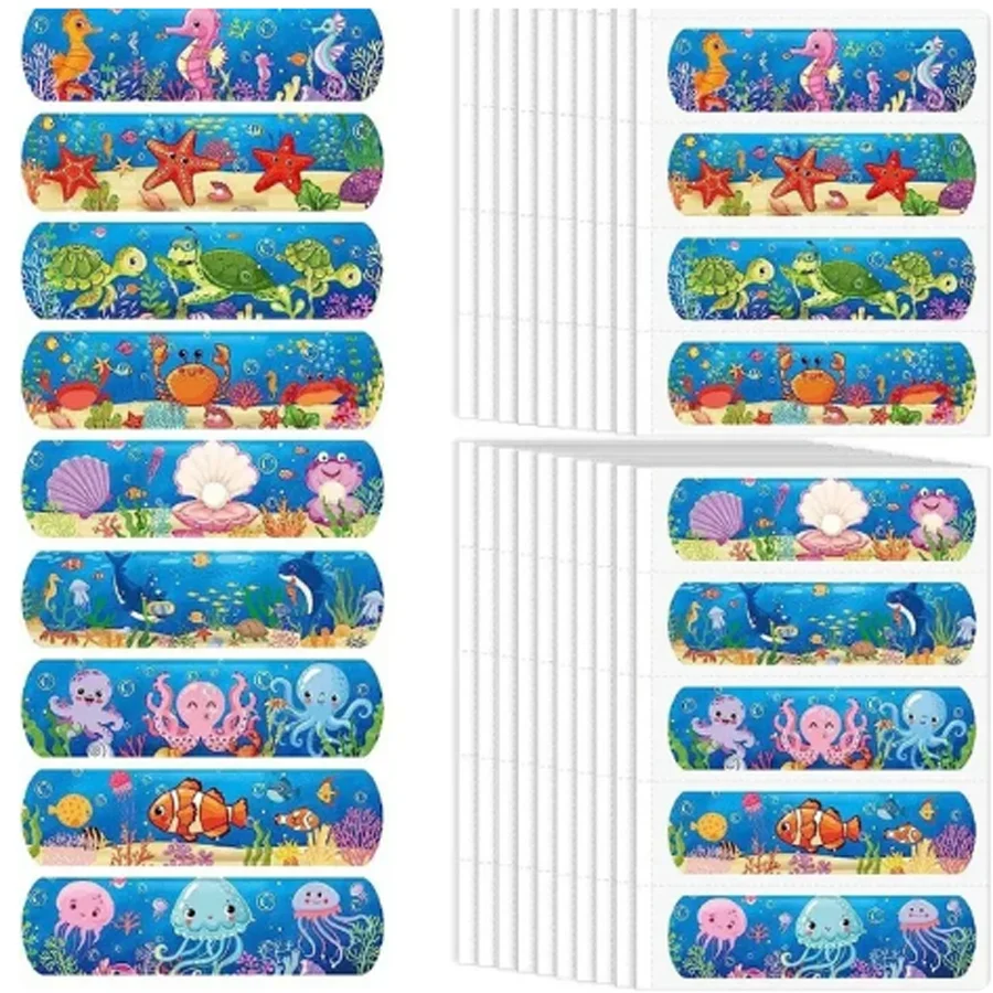 Cartoon Band Aid for Kids Adults Wound Dressing Plasters Tape for First Aid Strips Patch Waterproof Adhesive Bandages Woundplast