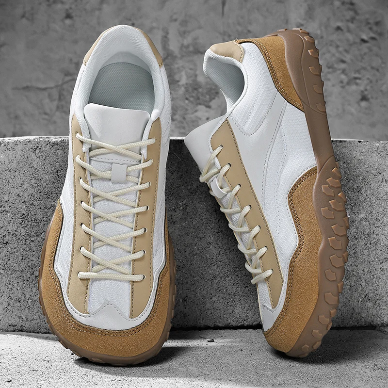 

Мужские и женские кроссовки для ходьбы и треккинга с широкой посадкой, нескользящие, дышащие, на шнуровке