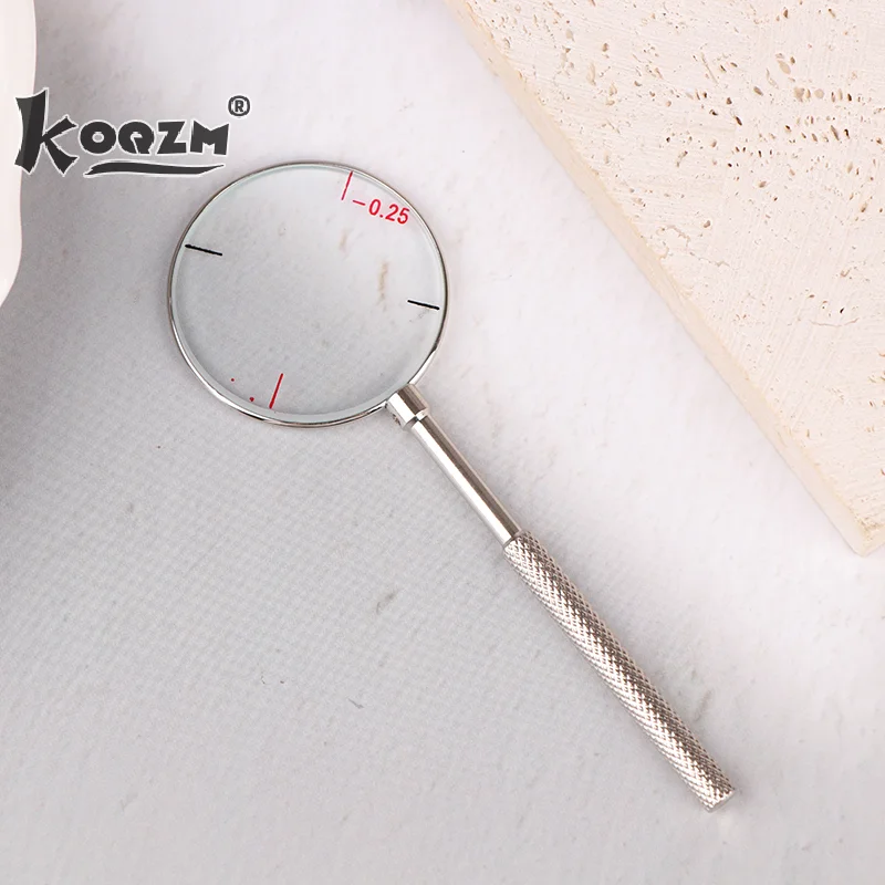 0.25/0.50 รอบOptical Crossกระบอกเลนส์เครื่องมือOptical Instruments Ophthalmicเลนส์แบบพกพากระบอกDiopters