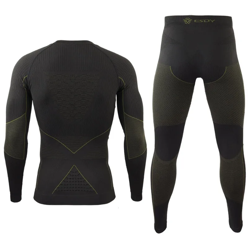 New Professional Outdoor Sports Warm Cycling Underwear Sweat Wicking Breathable Seamless Underwear Set Classic Colors