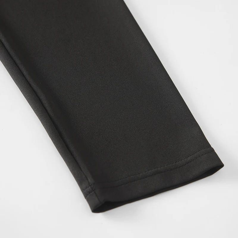 Damen Sommerkleid in Unifarbe mit Hose, Lässiger Sportrock, Plissierter Rock, Laufleggings, Freizeithose – Detail 14