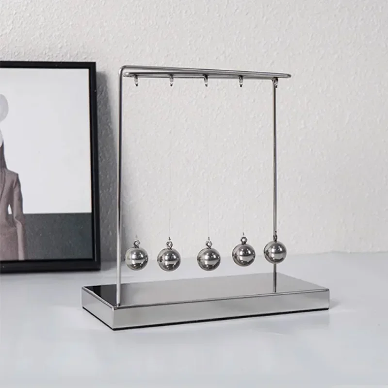 Simple light luxury Newton pendulum billiard creative home living room office study desktop ornament decoration crafts