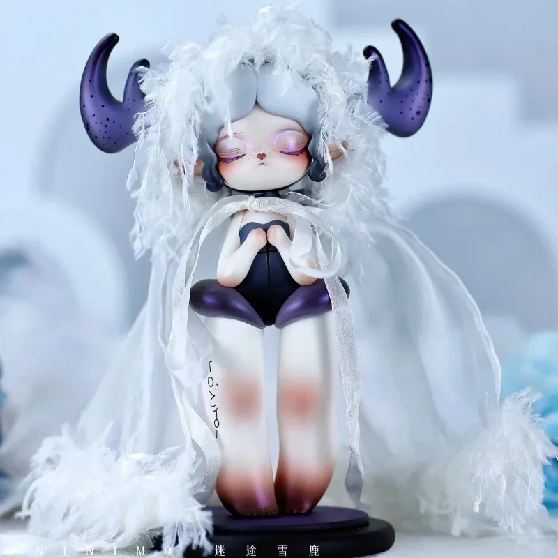 ninimo ニニモ｜フィギュア 3体セット (人魚/蝶々/蛇) NINIMO White Snake Black Lily Nutcracker Figure Doll Gothic