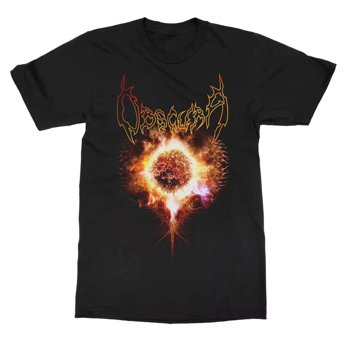 Obscura A Valediction Death Metal Album Graphic Tee T Shirt Men's Women's Unisex Cotton Retro Cool Oversized Short Sleeve Top