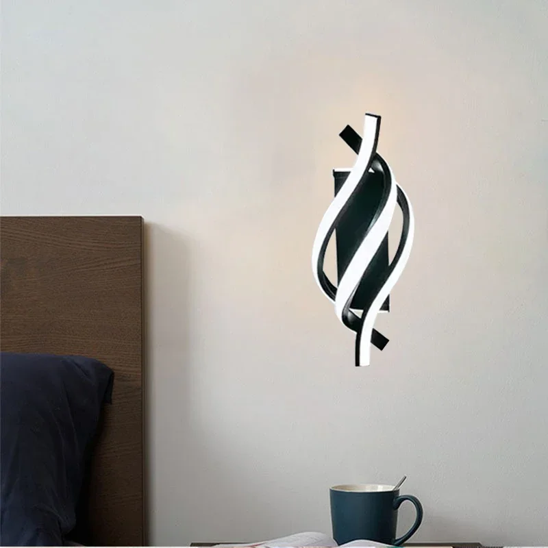 Applique Murale LED au Design Moderne Simple, Luminaire Décoratif d'Nik, Idéal pour un Salon, un Couloir, un Hôtel, des Escaliers ou une Chambre à Coucher