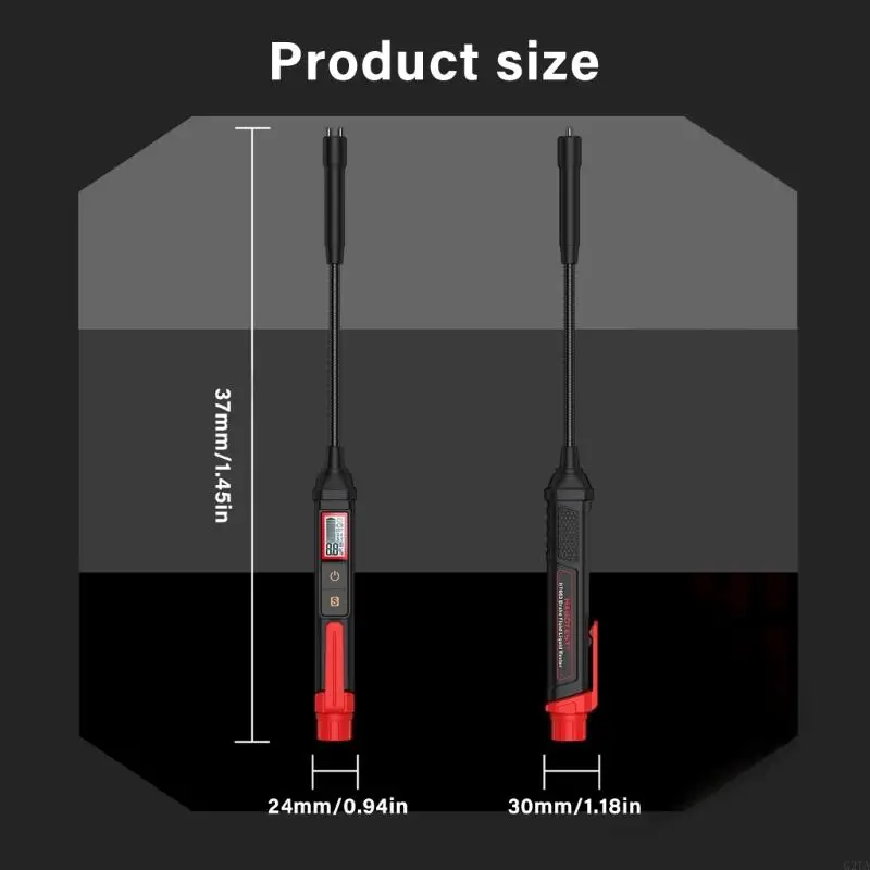 Testeur liquide frein numérique Alertes LED Easy Carry Brake Huile Tester pour les véhicules