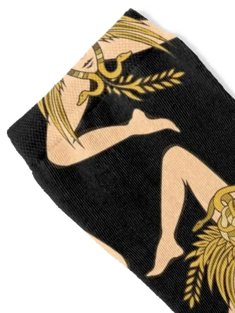 Sicily Trinacria Socks men cotton high quality Antiskid soccer colored Novelties Socks For Man Women's