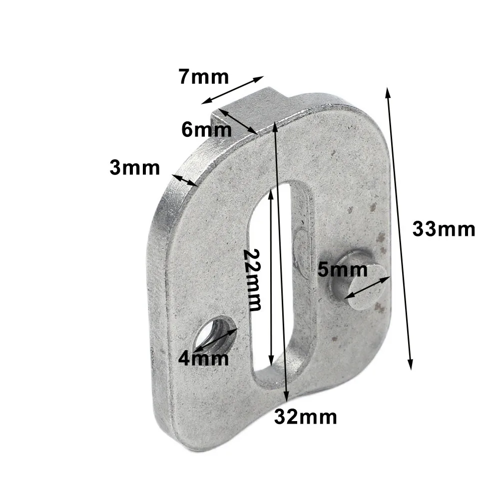 1 Pcs 10 /12 /16 Inch Electric Chainsaw Chain Tensioner Adjuster Block Aluminum Alloy Garden Lawn Mower Accessories