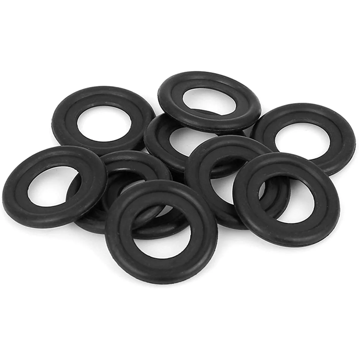 20Pcs Black Rubber Oil Drain Plug Gaskets Washer Replacement for GM 12616850 3536966