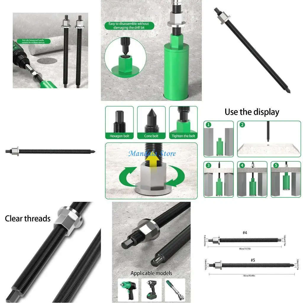 

U2JC Portable Drill Bit Extractor Multifunctional Not Damage To Drill Bit Concrete Drill Bit Extraction Machine Hardware