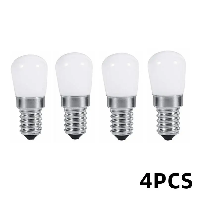 4/2 Stuks Led Gloeilampen E14 E12 220V Koelkast Lamp Mini Nachtlampje Buiten Sensor Refrege Vitrine Kast Slimme Lampen