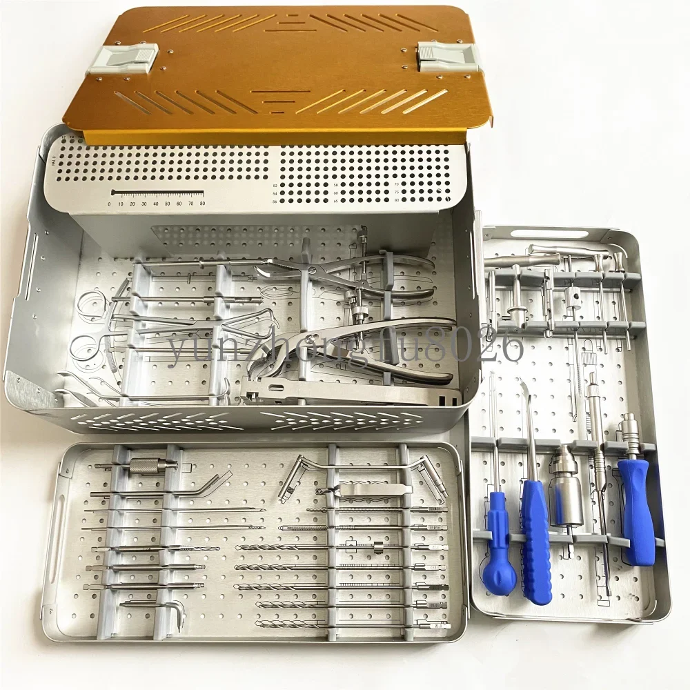 

Orthopedic A0 Upper Limb Locking Plate Instrument Kit Veterinary Orthopedic surgical instrument set