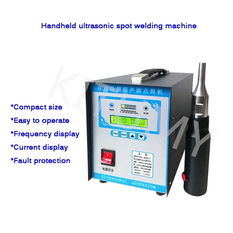 AC 110V/220V Ultrasonic Plastic Welding Machine Plastic Spot Welder Ultrasonic Welding Equipment Mash Welder Tools 700W