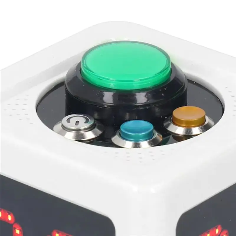 4 Sided Wireless Chess Clock Poker Tournament Timer For Private Poker Chess Casinos Green-AT36