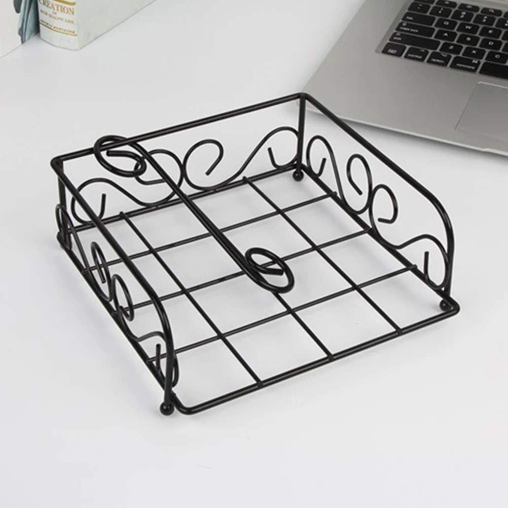 

Sturdy Metal Napkin Dispenser Heavy Duty Iron Wire Tissue Holder For Home Hotel Restaurant Serviette Organizer Holds