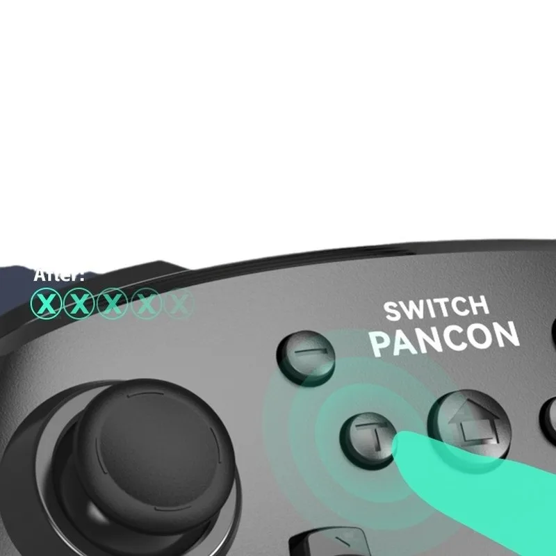 Nuovi dati Frog Control Nintendo Switch Oled Nintendo Switch Pro Controller Turbo Accessori per controller di gioco wireless