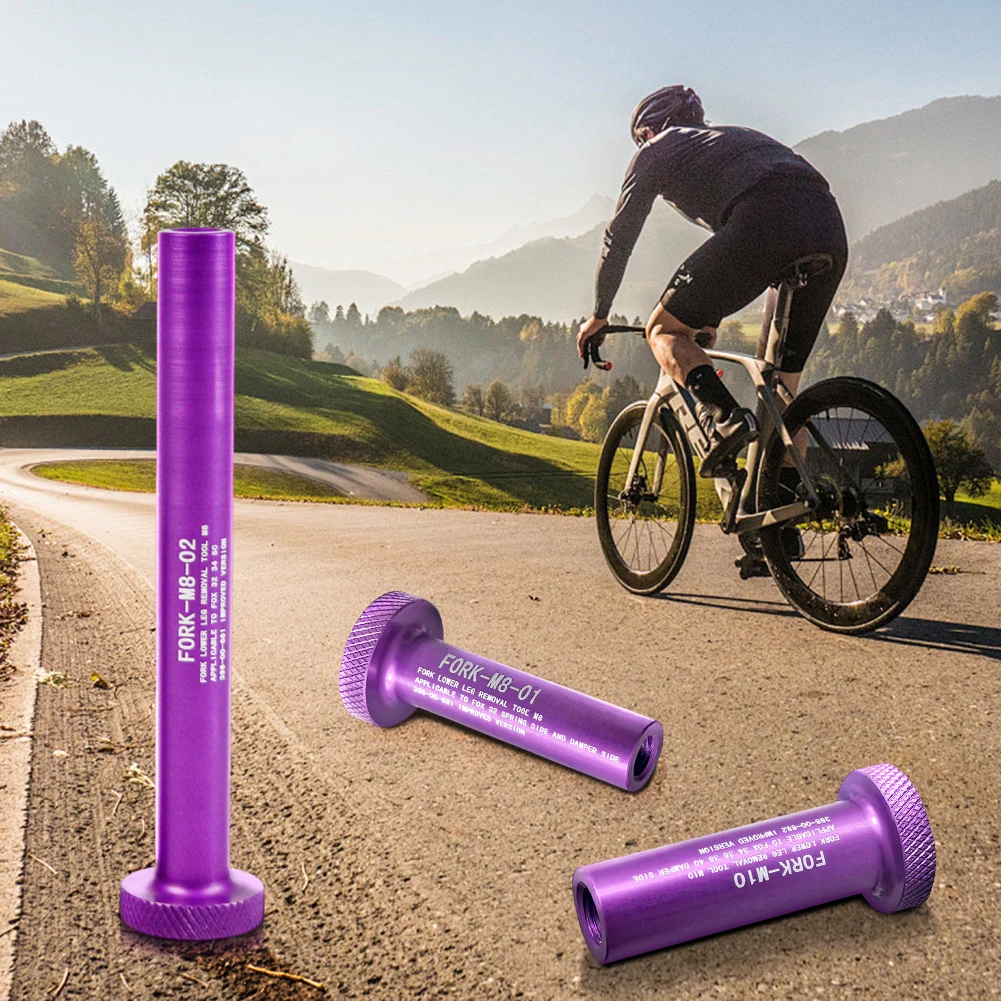 سبائك الألومنيوم شوكة السفلى الساق مزيل دراجة أدوات إصلاح شوكة الدراجة أداة إزالة الساق السفلى لملحقات الشوكة الأمامية
