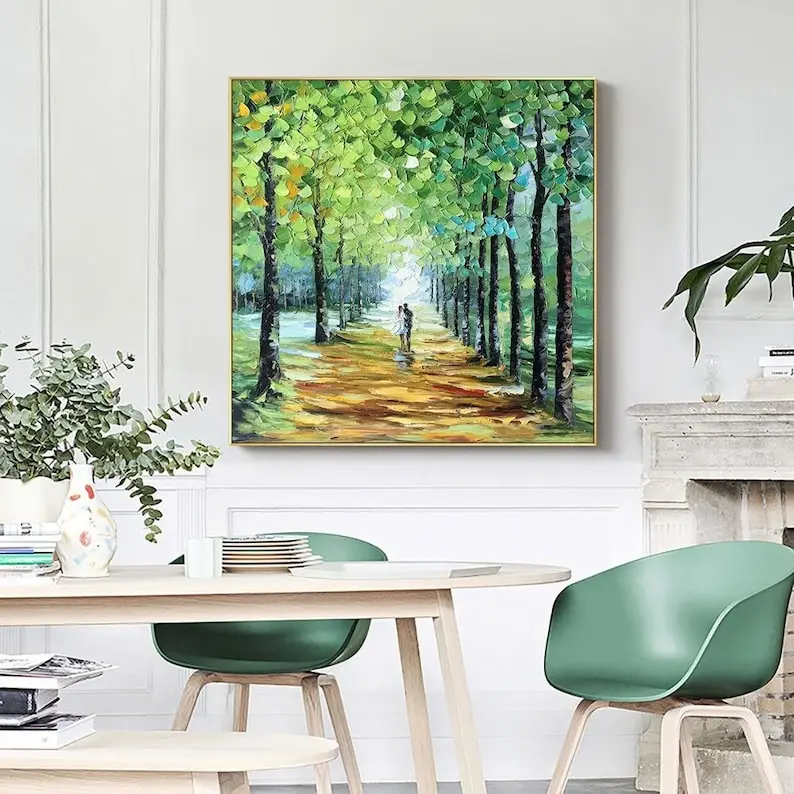 abstract-portrait-wall-art-hand-painted-green-tree-thick-texture-oil-paintings-on-canvas-hand-made-for-home-decoration-unframed