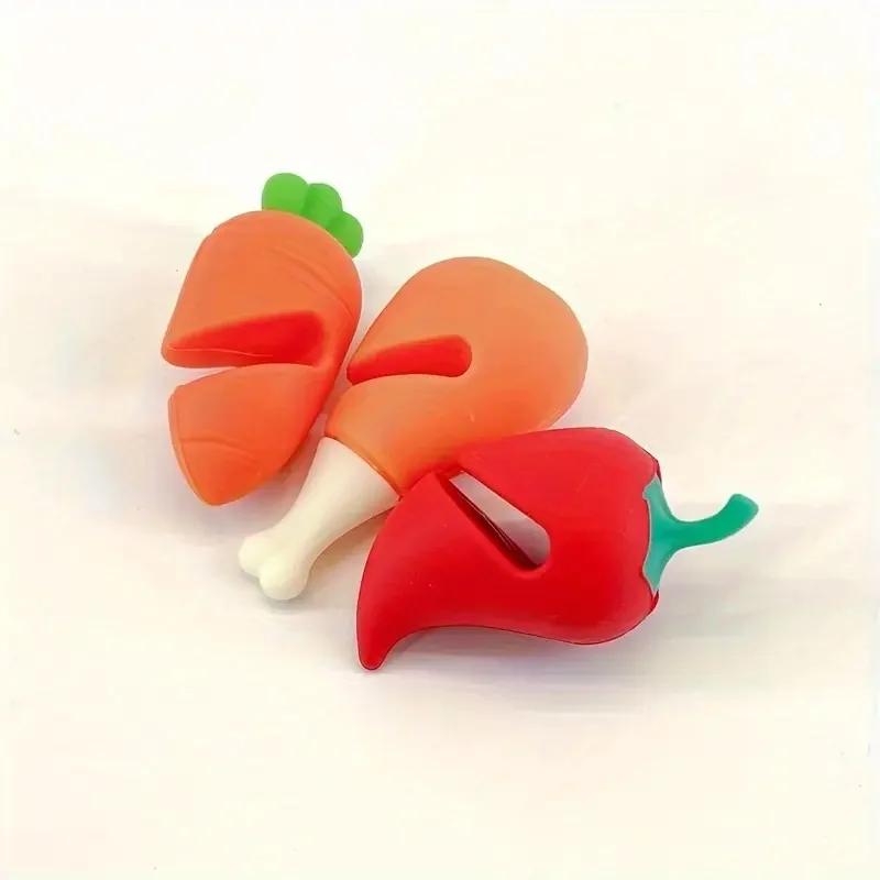 3 عبوات من أغطية وعاء السيليكون المضاد للتدفق، مقاوم للحرارة للحساء المغلي، العصيدة والحليب، يمنع السقوط