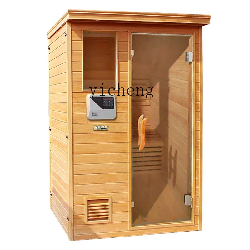 HSN Sauna Household Steam Room Wet Steam Sauna Furnace Steam Bath Box