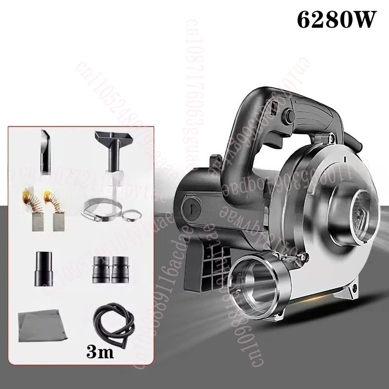 3000W 5000W 6280W 3M-6M-8M Special Vacuum Cleaner For Grinding Machine High Power Industrial Dust Collector