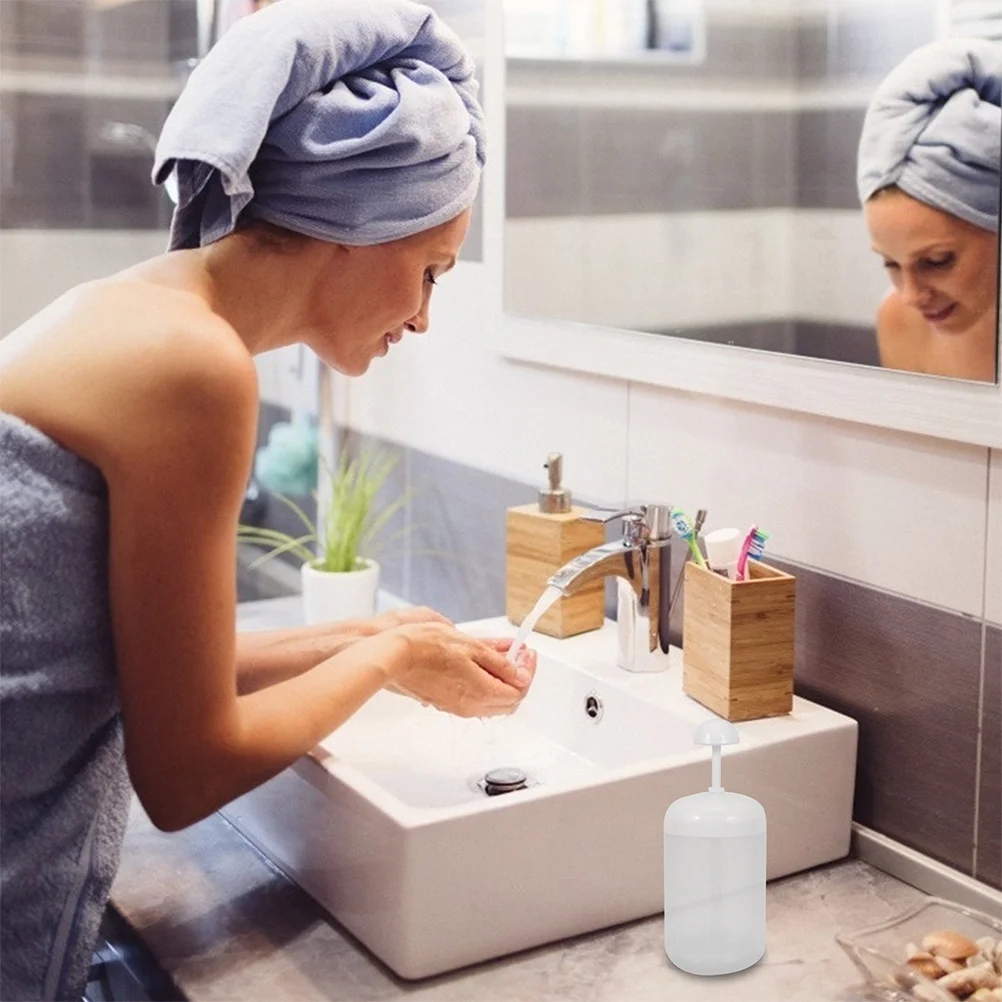 2 pezzi portatile detergente per il viso schiumogeno schiuma densa creatore di bolle per viaggi a casa mini strumento per il lavaggio del viso pulizia profonda gorgogliatore facciale