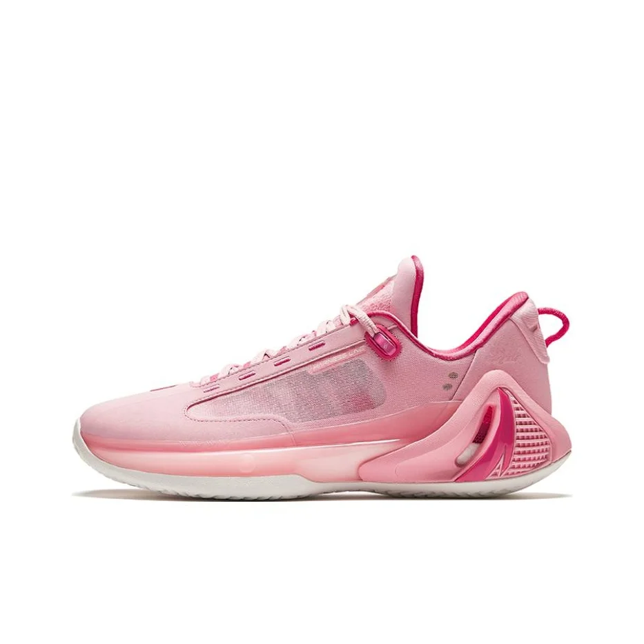 Anta GH4 Low top Nitrogen Technology Basketball Shoes Men's Pink 912411103-2