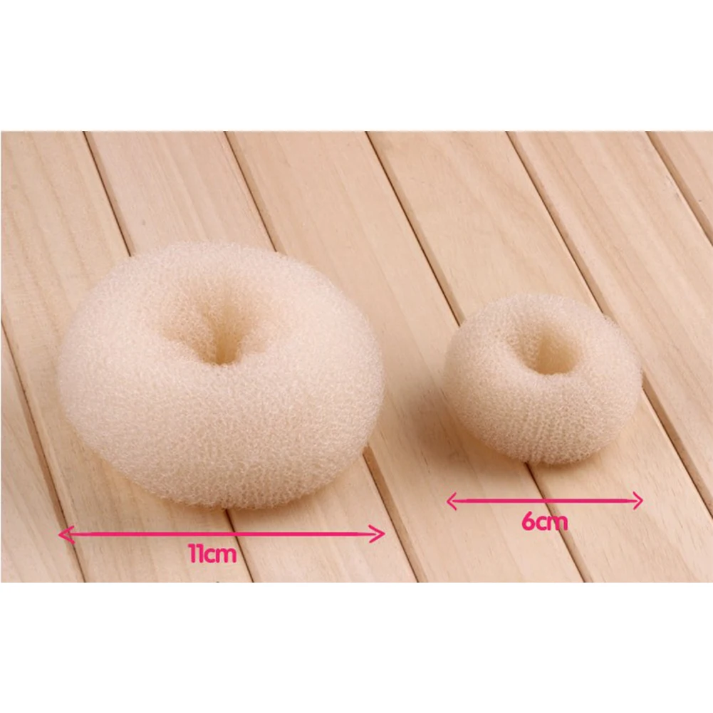 Hair Donuts Hair Styling Tool Women Girls Sponge Bract Head Meatball Hair Bun Ring Donut Maker Wholesale