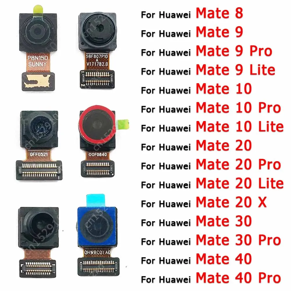 Front Camera For Huawei Mate 8 9 10 20 Lite 30 Pro Selfie Facing Frontal Camera Module Replacement Spare Parts