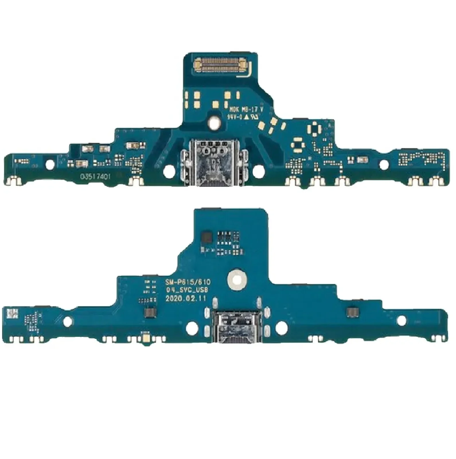 USB Charging Dock Connector Port Board Flex Cable with Mic For Samsung Galaxy Tab S6 Lite P610 P615 p613 p619