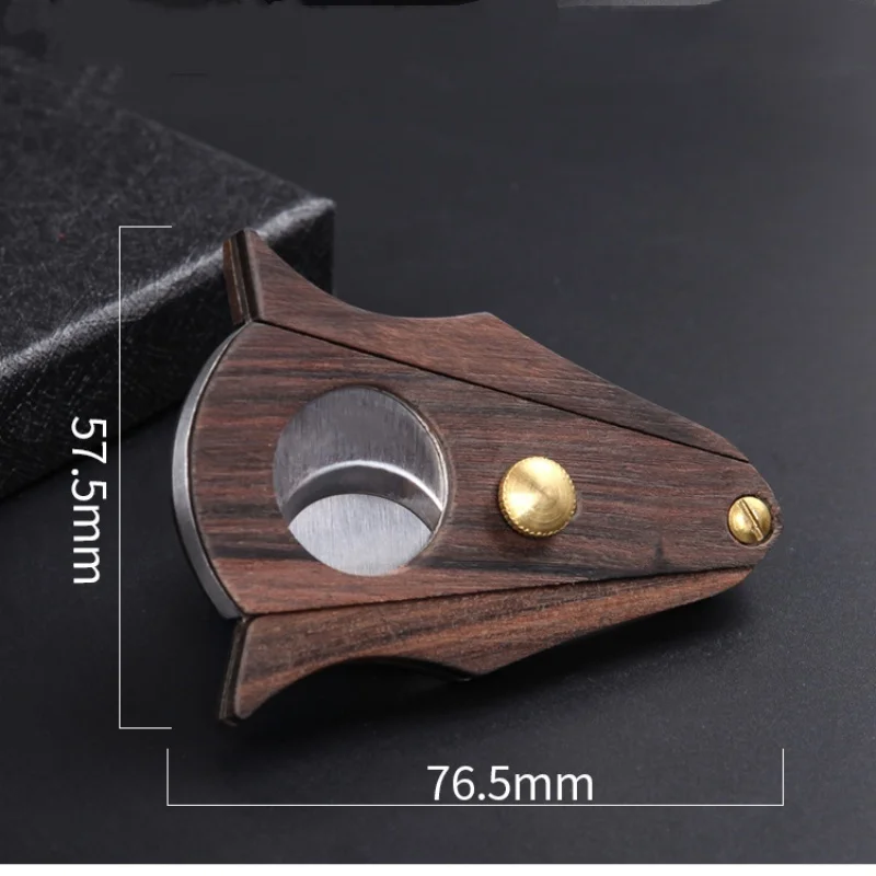 High Quality Double Blade Cigar Scissors Guillotine Cutter Smoking Tool Luxury Gift for Cigar Lover Cuban Cigar Accessories Tool view 5