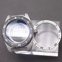 40mm Modified Seiko 62MAS Vintage Watch Cases 28.5mm Dial Diving Bubble Domed Sapphire Glass Part Fit NH34 NH35 NH36/38 Movement