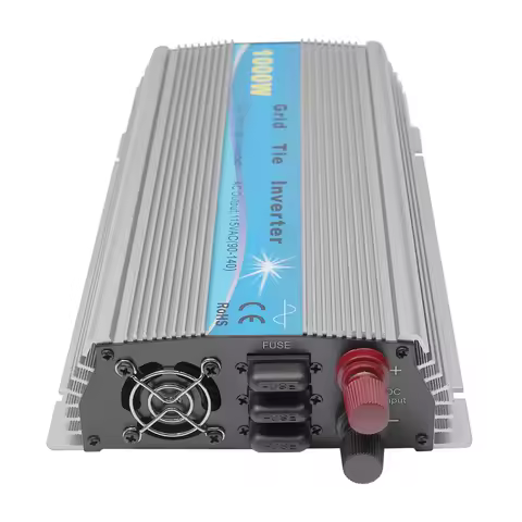 1000W Grid Tie Inverter MPPT Pure Sine Wave 22-50VDC Solar Input AC90-140V Output Solar Inverter for 12V Solar Panel
