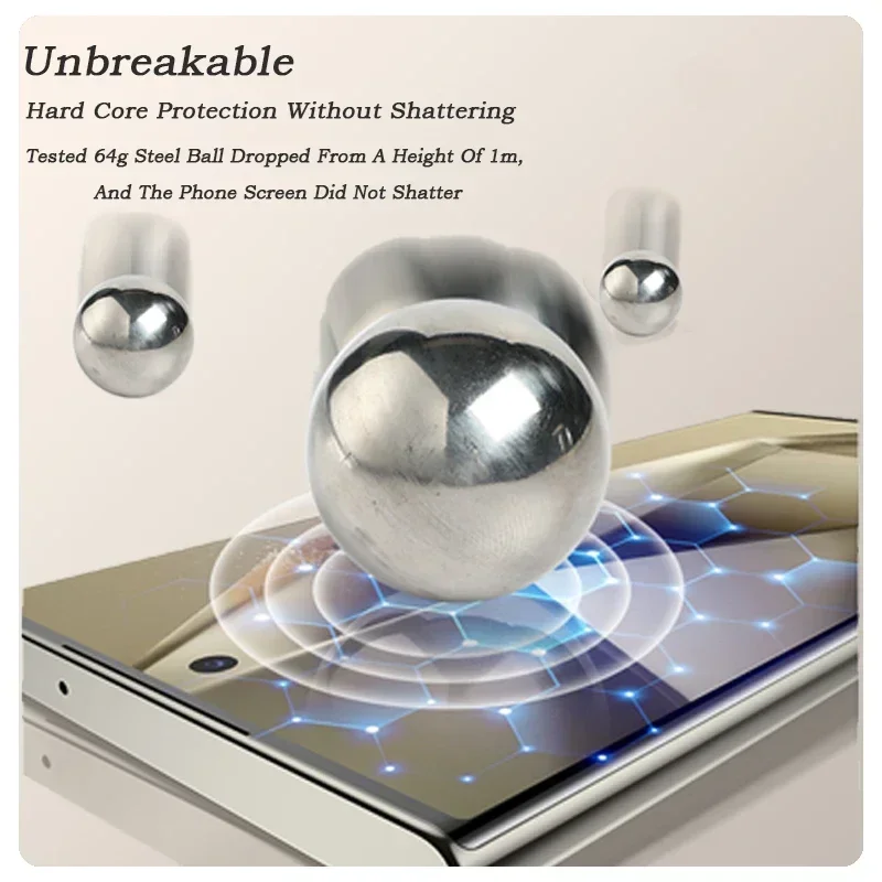 2-4pcs Full Cover Flexible Silicone Hydrogel Film For Samsung S24 Ultra S23 S22 S21 FE S20 S10 Note 20 10 Plus Screen Protector