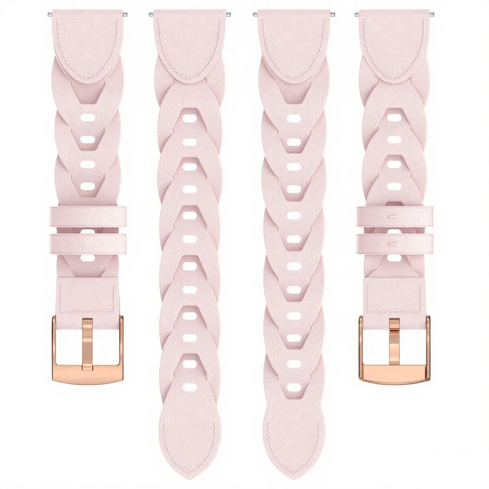 Женский ремешок для часов из синтетической кожи 18 мм, браслет для Garmin Venu 3S 2S Vivoactive 4S Forerunner 265S 255S, браслет, ремешок для часов