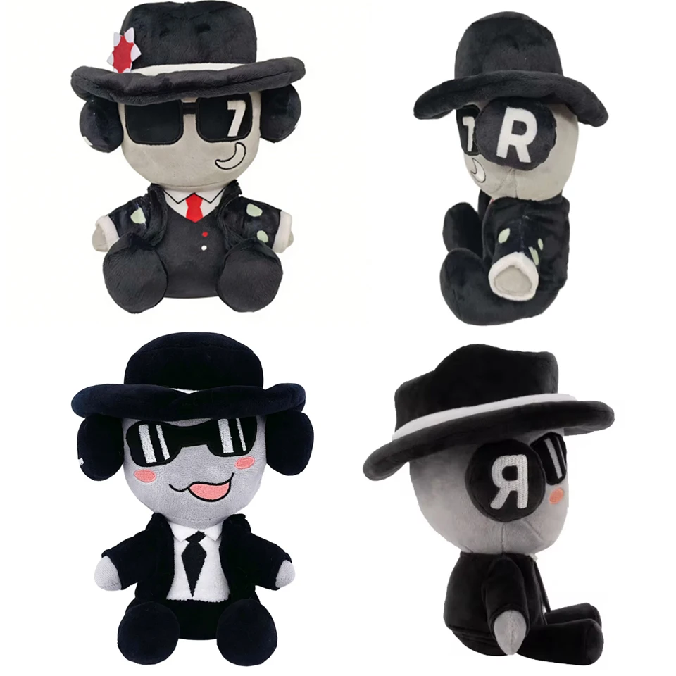NEW Game Characters Forsaken Chance Plush Toy Chance Forsaken Two Time Plush Chance Plush Room Decoration Soft Toy Birthday Gift