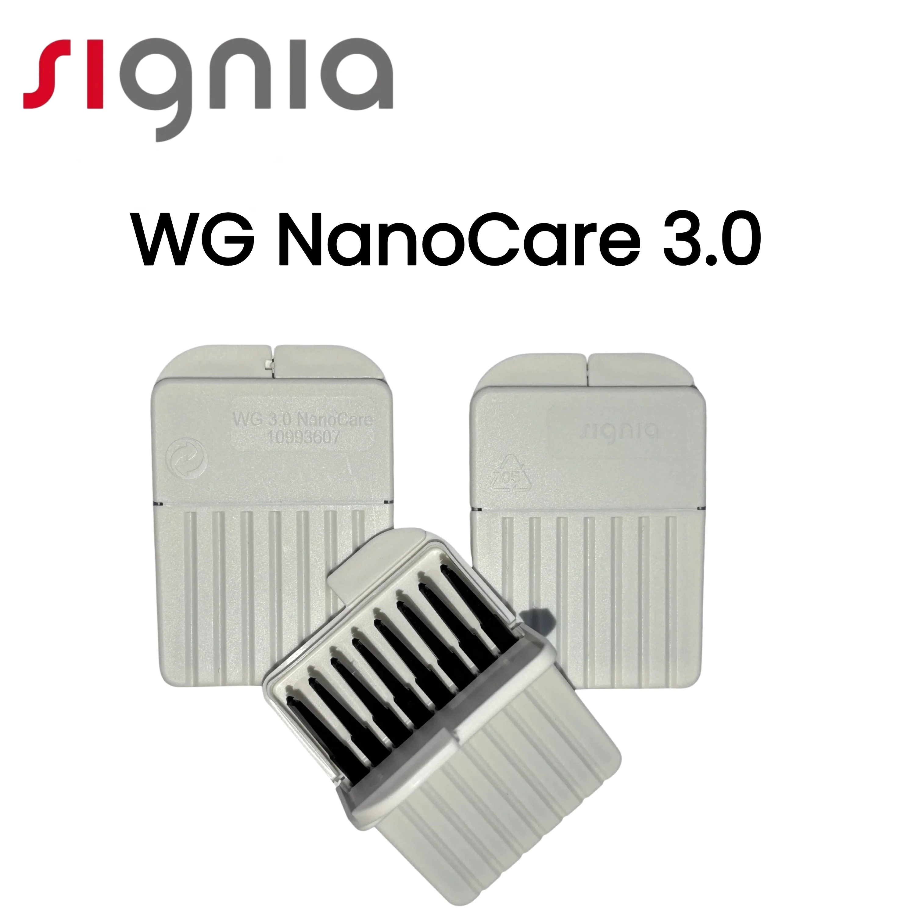 Signia WG NanoCare 3.0 Hearing Aid Wax Guard – Compatible with Signia AX/IX Devices Using MiniReceiver 3.0 Wires