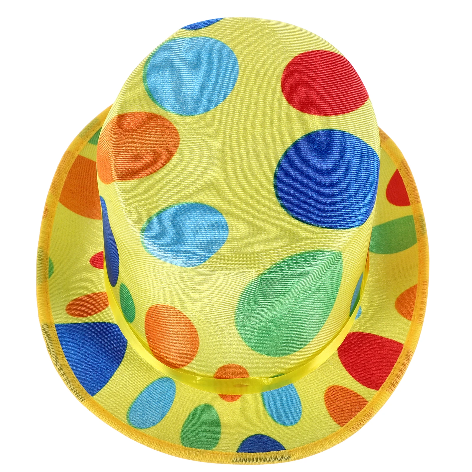 

Clown Hat Yellow Knit Circus Costume Accessory for Men Kids Party Carnival Halloween Cosplay Festival Gras